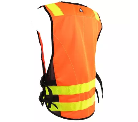 Chasuble PADDOCK Orange | Chaleco Reflectante y Personalizable