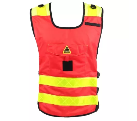 Chaleco identificación PADDOCK rojo emergencias