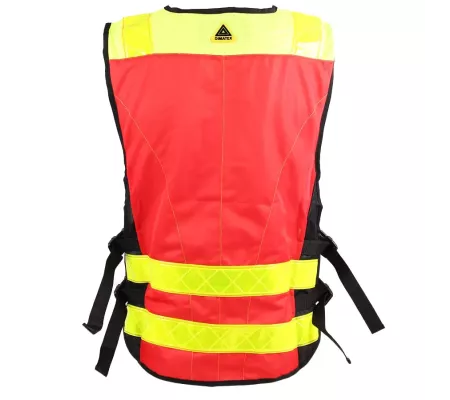 Chaleco identificación PADDOCK rojo emergencias