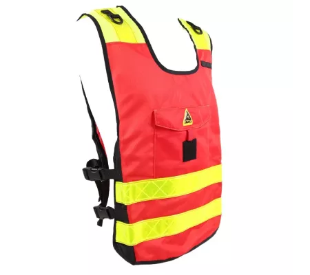 Chaleco identificación PADDOCK rojo emergencias