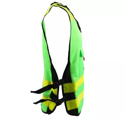 Chaleco identificación PADDOCK verde emergencias