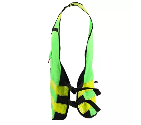 Chaleco identificación PADDOCK verde emergencias
