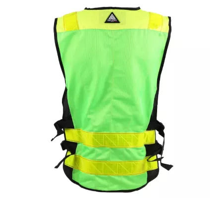 Chaleco identificación PADDOCK verde emergencias