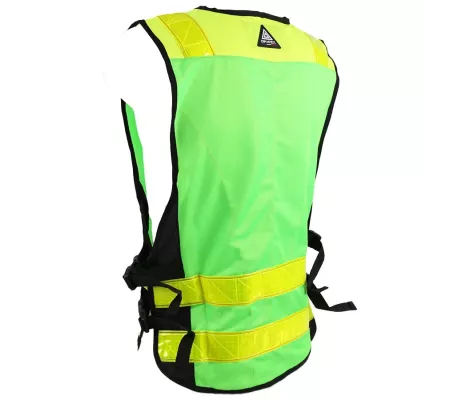 Chaleco identificación PADDOCK verde emergencias
