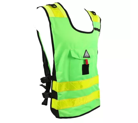 Chaleco identificación PADDOCK verde emergencias