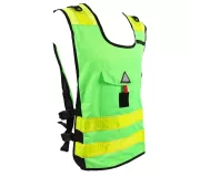 Chaleco identificación PADDOCK verde emergencias