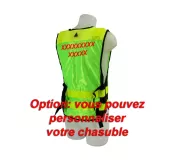 Chaleco identificación PADDOCK verde emergencias
