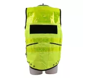 Chaleco STAFF PREMIUM Amarillo EN 20471 | Alta Visibilidad y 12 Bolsil