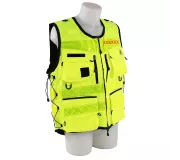 Chaleco STAFF PREMIUM Amarillo EN 20471 | Alta Visibilidad y 12 Bolsil