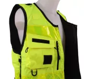 Chaleco STAFF PREMIUM Amarillo EN 20471 | Alta Visibilidad y 12 Bolsil