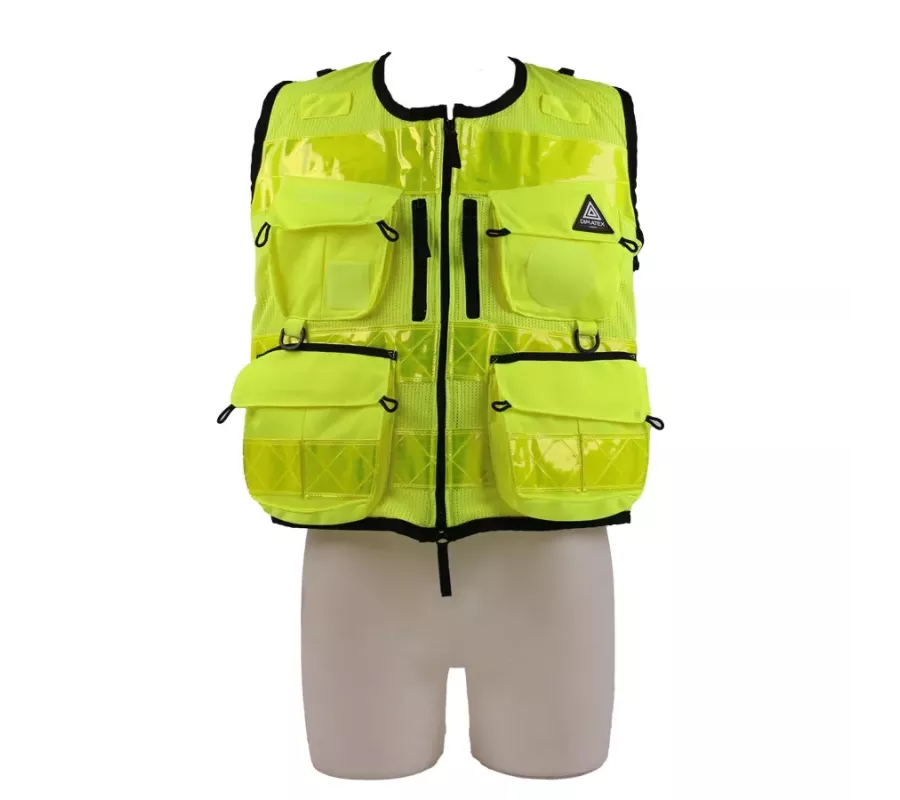 Chaleco STAFF Light Amarillo | Ligero, Transpirable y Alta Visibilidad