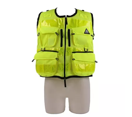 Chaleco STAFF Light Amarillo | Ligero, Transpirable y Alta Visibilidad