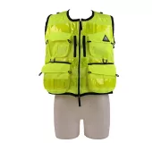 Chaleco STAFF Light Amarillo | Ligero, Transpirable y Alta Visibilidad