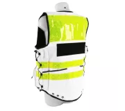 Gilet de Intervención Blanco STAFF ACCESS – Talla L/XL – Multi-bolsill