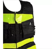 Gilet de Intervención Negro STAFF ACCESS – Talla L/XL – Multi-bolsillo