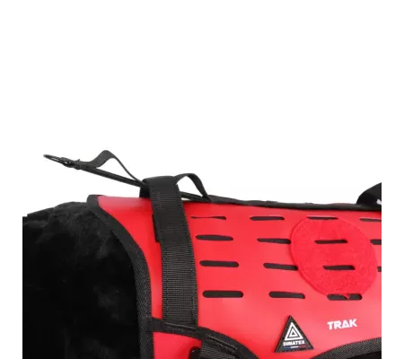 Harnais TRAK Rouge pour chien – Confort et sécurité