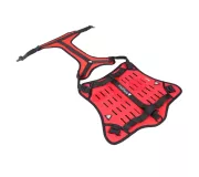 Harnais TRAK Rouge pour chien – Confort et sécurité