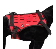 Harnais TRAK Rouge pour chien – Confort et sécurité