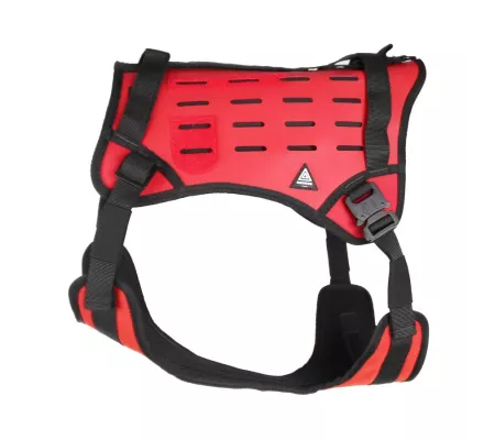 Harnais TRAK Rouge pour chien – Confort et sécurité