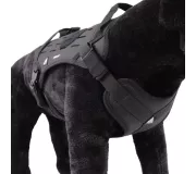 Harnais TRAK Noir pour chien – Confort et sécurité