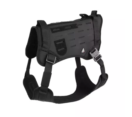 Harnais TRAK Noir pour chien – Confort et sécurité
