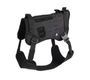 Harnais TRAK Noir pour chien – Confort et sécurité