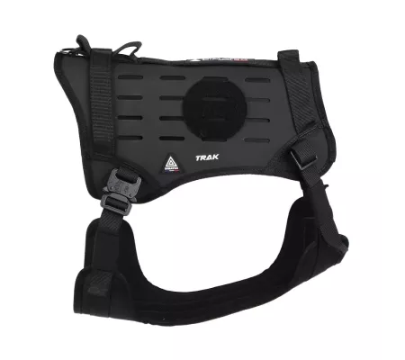 Harnais TRAK Noir pour chien – Confort et sécurité