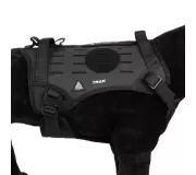 Harnais TRAK Noir pour chien – Confort et sécurité