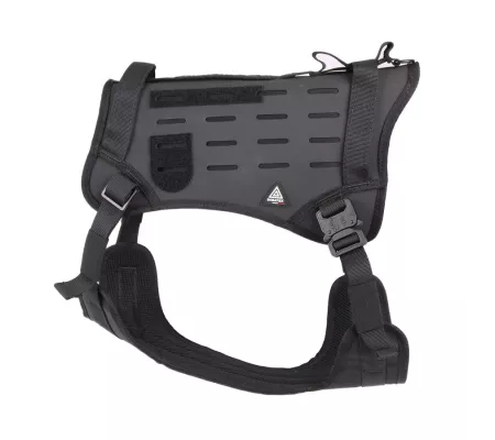 Harnais TRAK Noir pour chien – Confort et sécurité