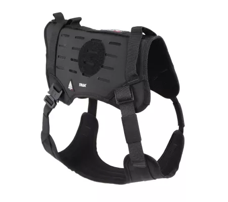 Harnais TRAK Noir pour chien – Confort et sécurité