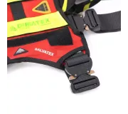 Harnais treuillable SALVATEX Rouge – Chien sécurité et performance