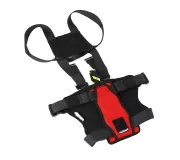 Harnais treuillable SALVATEX Rouge – Chien sécurité et performance