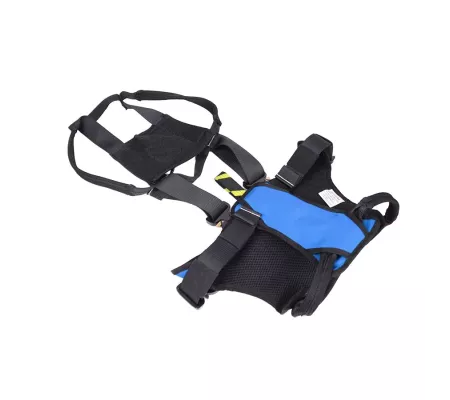 Harnais treuillable SALVATEX Bleu – Chien sécurité et performance