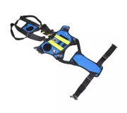 Harnais treuillable SALVATEX Bleu – Chien sécurité et performance