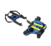 Harnais treuillable SALVATEX Bleu – Chien sécurité et performance