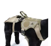 Harnais treuillable SALVATEX Coyote – Chien sécurité et performance