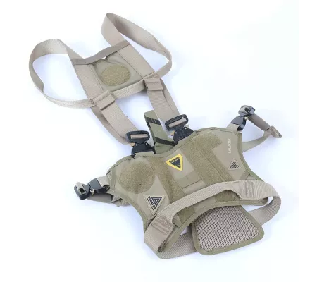 Harnais treuillable SALVATEX Coyote – Chien sécurité et performance