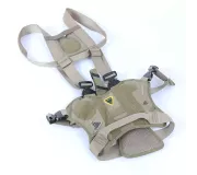 Harnais treuillable SALVATEX Coyote – Chien sécurité et performance