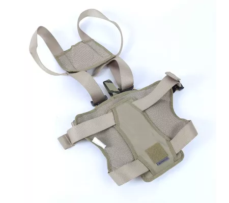 Harnais treuillable SALVATEX Coyote – Chien sécurité et performance