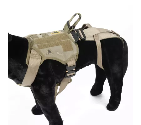 Harnais treuillable SALVATEX Coyote – Chien sécurité et performance