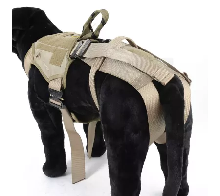 Harnais treuillable SALVATEX Coyote – Chien sécurité et performance
