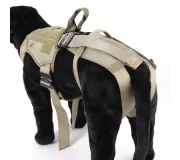 Harnais treuillable SALVATEX Coyote – Chien sécurité et performance
