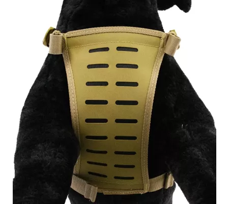 Arnés DRAKKEN ASSAULT Tan – Perro de búsqueda y rescate