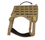 Arnés DRAKKEN ASSAULT Tan – Perro de búsqueda y rescate
