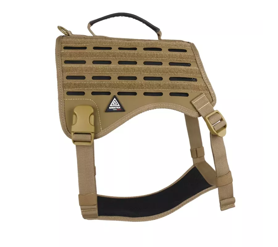 Arnés DRAKKEN ASSAULT Tan – Perro de búsqueda y rescate