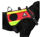 Arnés DRAKKEN 3 Rojo – Perro seguridad y confort
