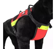 Arnés DRAKKEN 3 Rojo – Perro seguridad y confort