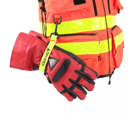 Porta-guantes CAPTURE Amarillo Fluorescente – Universal