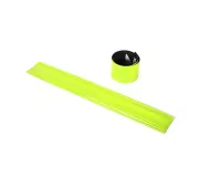 Brazalete KLIK amarillo fluorescente – Reflectante automático