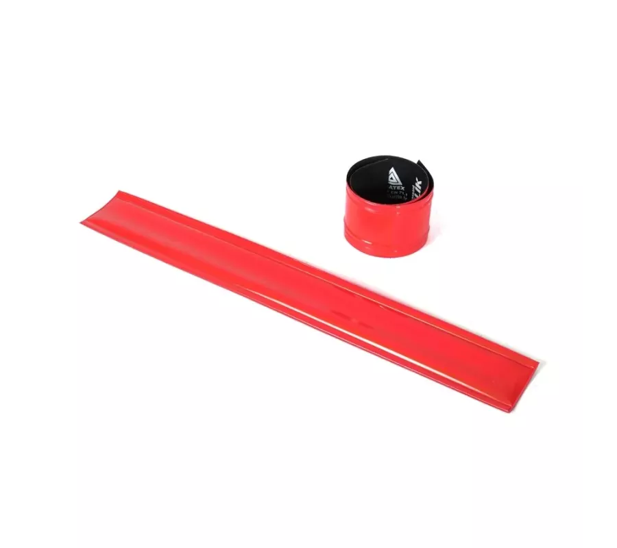 Brazalete KLIK rojo – Reflectante automático